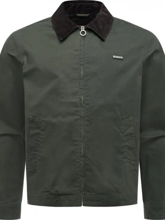 Foto van product Ragwear Tussenjas 'Hertan' donkergroen / zwart