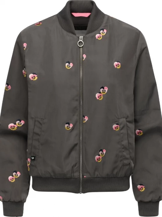Foto van product Ragwear Tussenjas 'Lunara' mosterd / donkergroen / rosa