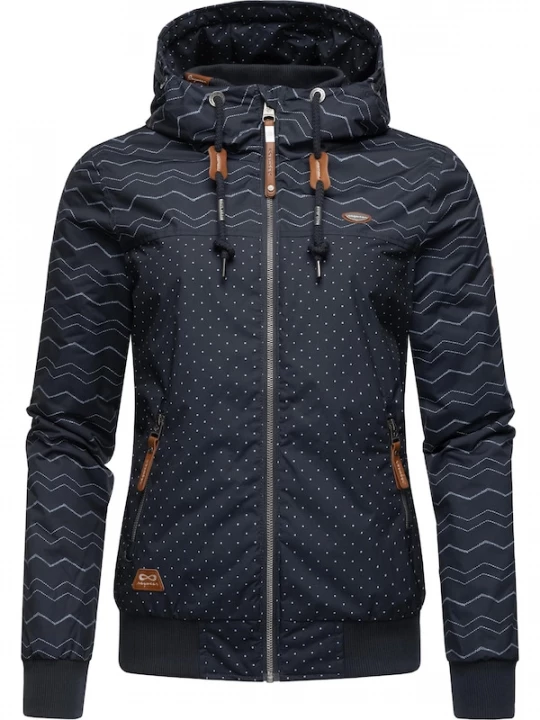 Foto van product Ragwear Tussenjas 'Nuggie' navy / wit