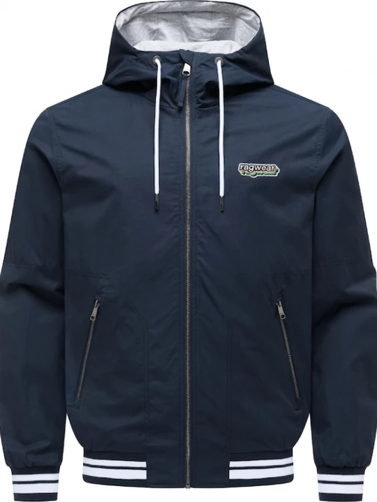 Foto van product Ragwear Tussenjas 'Stewan' navy / wit