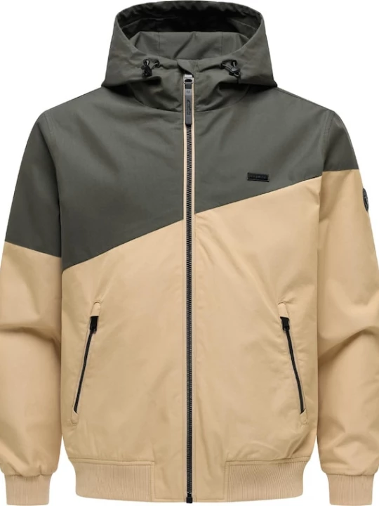 Foto van product Ragwear Tussenjas ' Winngs Youmodo' beige / donkergroen