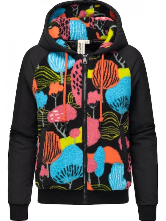 Foto van product Ragwear Tussenjas 'Youmodo ' blauw / oranje / pink / zwart