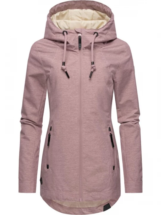 Foto van product Ragwear Tussenjas 'Zuzka' mauve / zwart