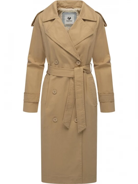 Foto van product Ragwear Tussenmantel 'Longtrench' beige