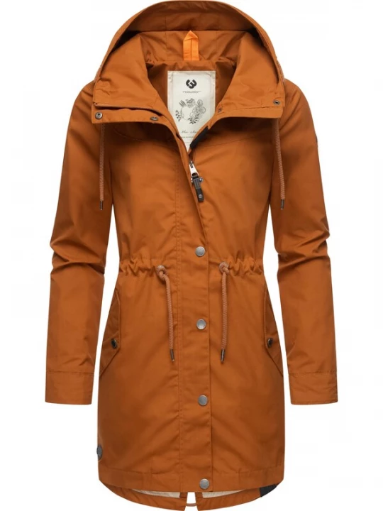 Foto van product Ragwear Tussenparka 'Canny' kastanjebruin