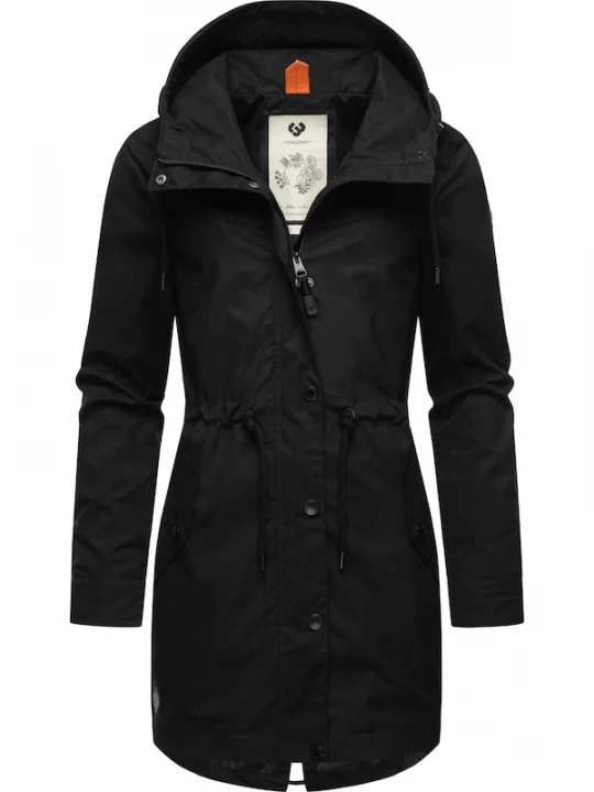 Foto van product Ragwear Tussenparka 'Canny' zwart