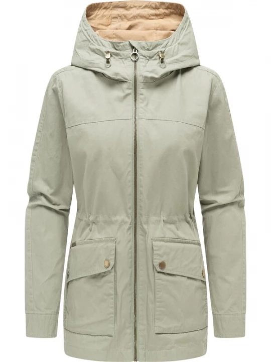 Foto van product Ragwear Tussenparka 'Lenoa' pastelgroen