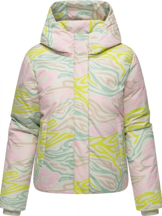 Foto van product Ragwear Winterjas 'Amarrena' beige / gemengde kleuren