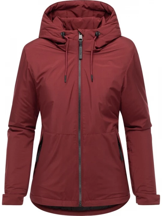 Foto van product Ragwear Winterjas 'Bevin' wijnrood