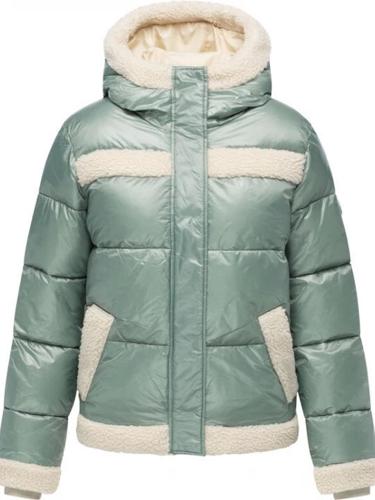 Foto van product Ragwear Winterjas 'Editah Youmodo' crème / mintgroen