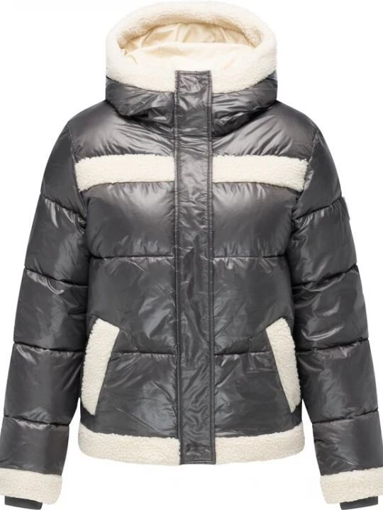 Foto van product Ragwear Winterjas 'Editah Youmodo' greige / donkergrijs