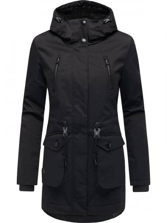 Foto van product Ragwear Winterjas 'Ellsa' zwart