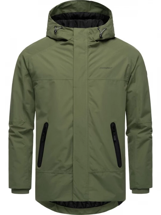 Foto van product Ragwear Winterjas 'Hatar' olijfgroen