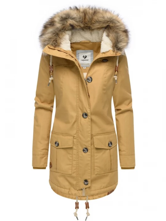 Foto van product Ragwear Winterjas 'Jane' lichtbruin