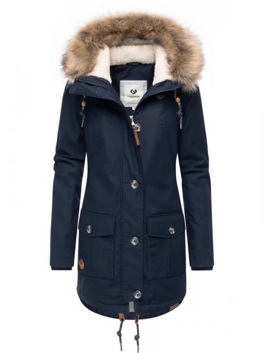 Foto van product Ragwear Winterjas 'Jane' navy