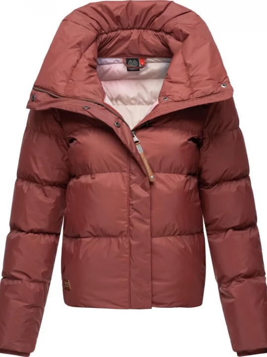 Foto van product Ragwear Winterjas 'Lunis' robijnrood
