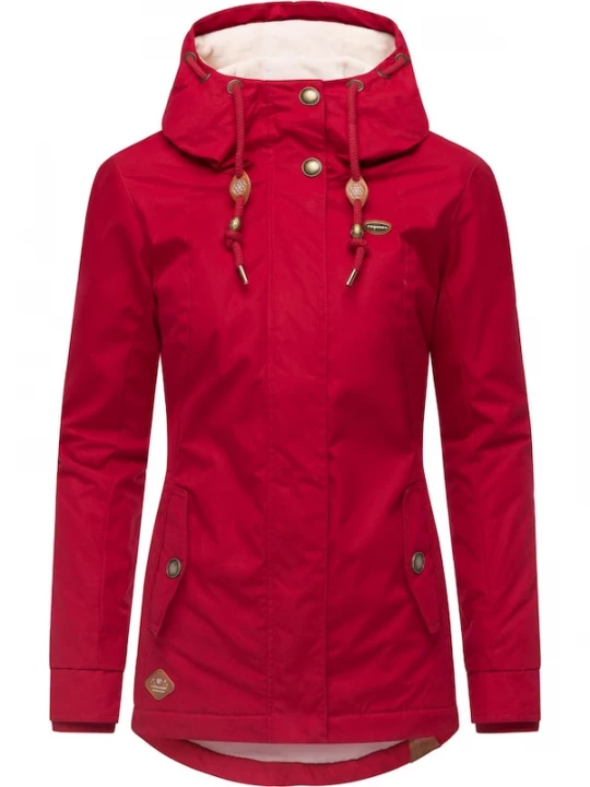Foto van product Ragwear Winterjas 'Monade' donkerrood