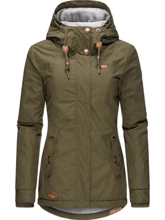 Foto van product Ragwear Winterjas 'Monade' olijfgroen
