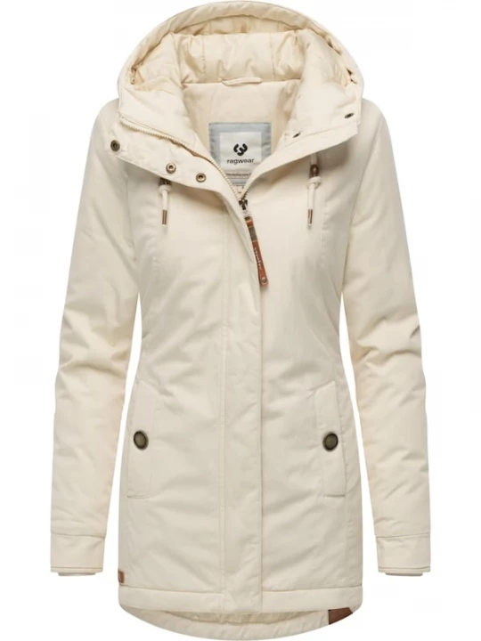 Foto van product Ragwear Winterjas 'Monadena' ecru