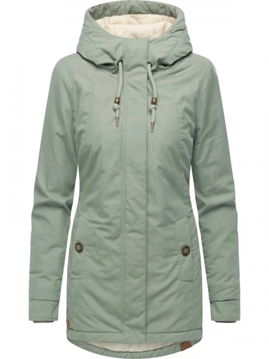 Foto van product Ragwear Winterjas 'Monadena' ecru / pastelgroen