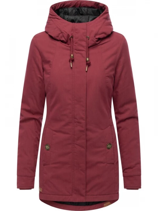 Foto van product Ragwear Winterjas 'Monadena' wijnrood