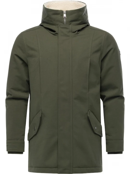 Foto van product Ragwear Winterjas 'Mr Cany' donkergroen