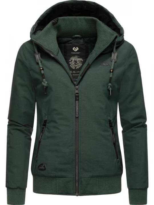 Foto van product Ragwear Winterjas 'Nuggie' donkergroen