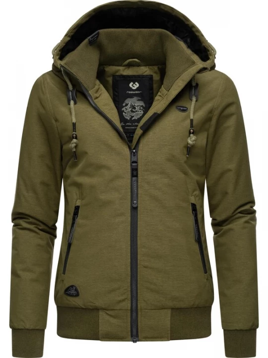 Foto van product Ragwear Winterjas 'Nuggie' olijfgroen