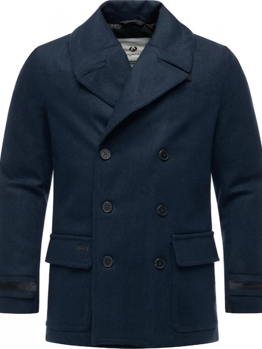 Foto van product Ragwear Winterjas 'Parr' donkerblauw / zwart
