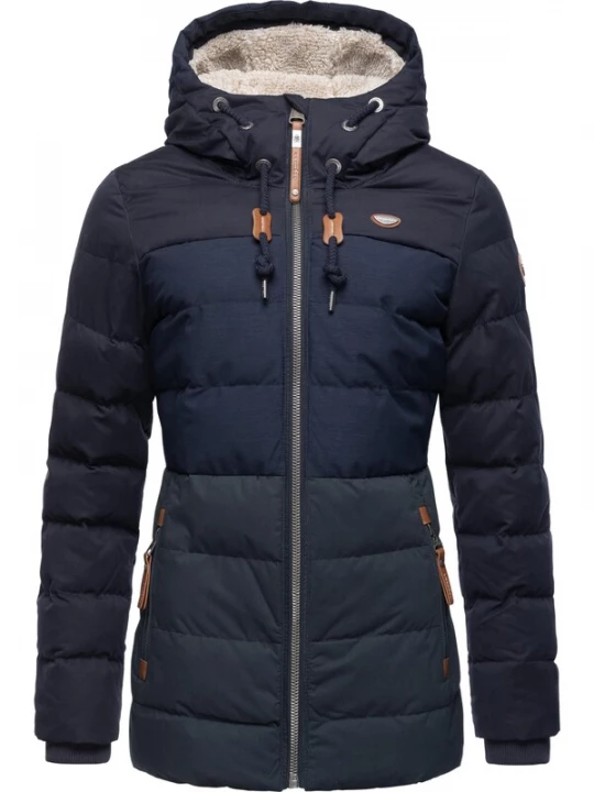 Foto van product Ragwear Winterjas 'Quantic' navy / bruin