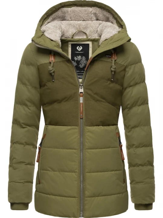 Foto van product Ragwear Winterjas 'Quantic' olijfgroen