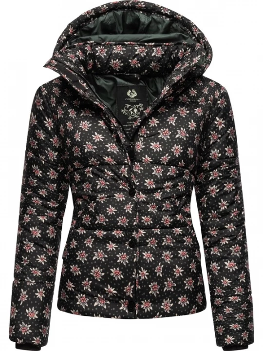 Foto van product Ragwear Winterjas 'Relive Remake' rosa / zwart / wit