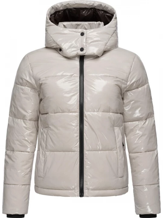 Foto van product Ragwear Winterjas 'Roobie' lichtgrijs / zwart