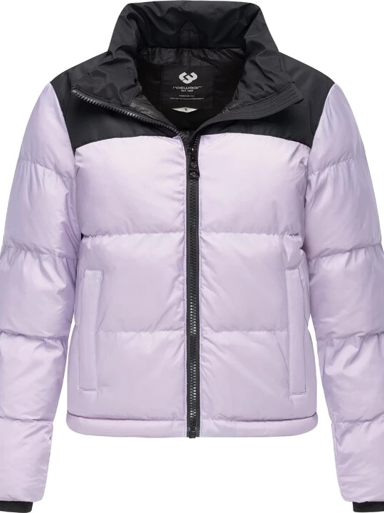 Foto van product Ragwear Winterjas 'Serah' pastellila / zwart