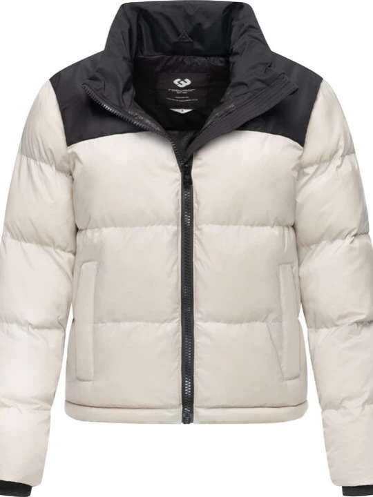 Foto van product Ragwear Winterjas 'Serah' zwart / wit