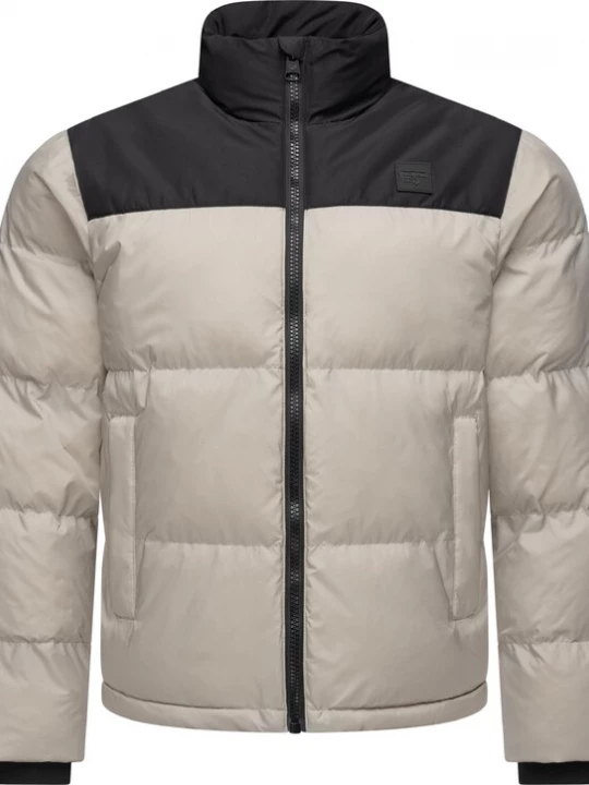 Foto van product Ragwear Winterjas 'Stafen' lichtgrijs / zwart