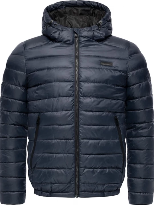 Foto van product Ragwear Winterjas 'Vellos' donkerblauw