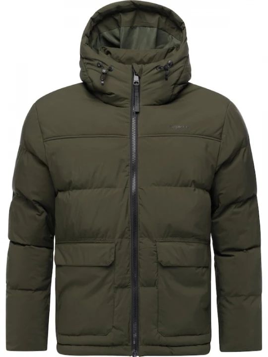Foto van product Ragwear Winterjas 'Walinor' olijfgroen