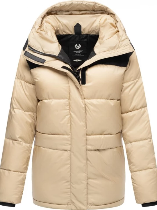 Foto van product Ragwear Winterjas 'Wikesh' beige / zwart