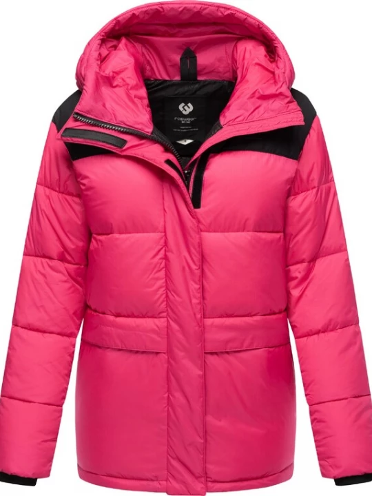 Foto van product Ragwear Winterjas 'Wikesh' magenta / zwart