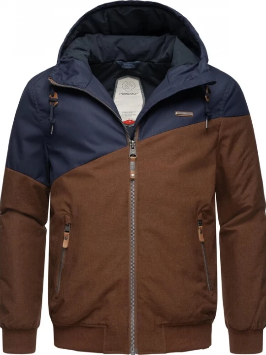 Foto van product Ragwear Winterjas 'Wings' donkerblauw / donkerbruin