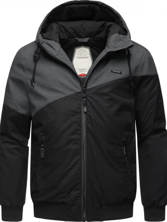 Foto van product Ragwear Winterjas 'Wings' grijs / zwart