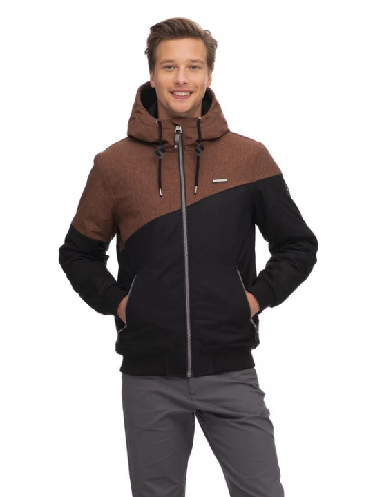 Foto van product Ragwear Winterjas 'Winngs' bruin / zwart