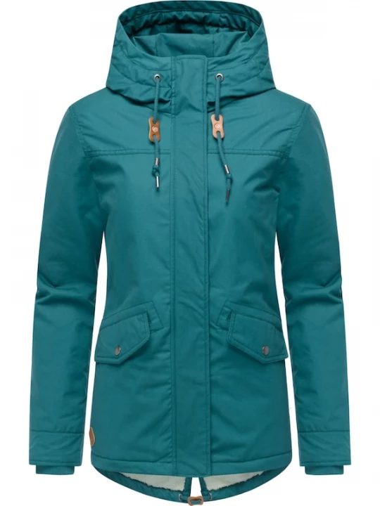 Foto van product Ragwear Winterjas 'YOUMODO' jade groen