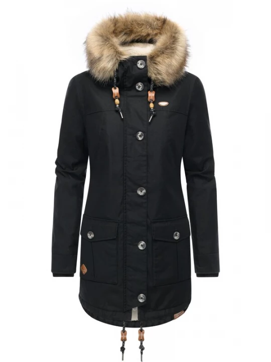 Foto van product Ragwear Winterjas 'YOUMODO' zwart