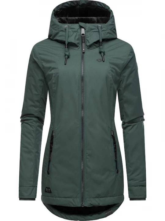 Foto van product Ragwear Winterjas 'Zuzka' donkergroen