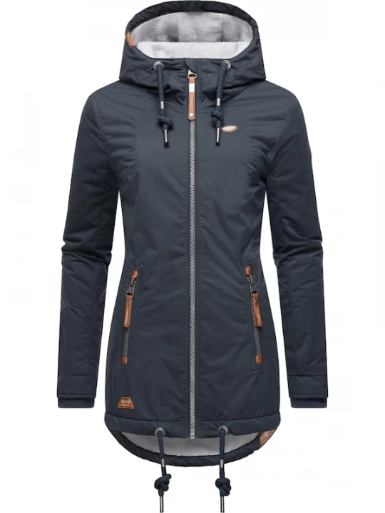 Foto van product Ragwear Winterjas 'Zuzka' navy / bruin