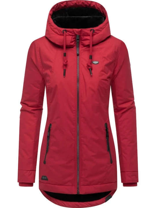Foto van product Ragwear Winterjas 'Zuzka' rood