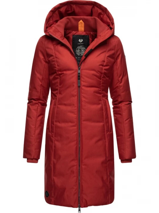 Foto van product Ragwear Wintermantel 'Amarri' rood / zwart