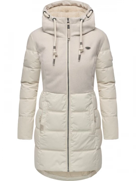 Foto van product Ragwear Wintermantel 'Ashani' ecru